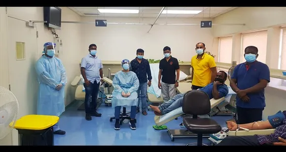 ലാൽ കെയെർസ് ബഹ്‌റൈൻ 12 മത് രക്തദാന ക്യാമ്പ് സംഘടിപ്പിച്ചു