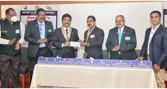 റോട്ടറി ക്ലബ് തൊടുപുഴയുടെ ഗവര്‍ണേഴ്സ് ഒഫീഷ്യല്‍ വിസിറ്റിനോടനുബന്ധിച്ചുള്ള റോട്ടറി ക്ലബ് അസംബ്ലി നടന്നു