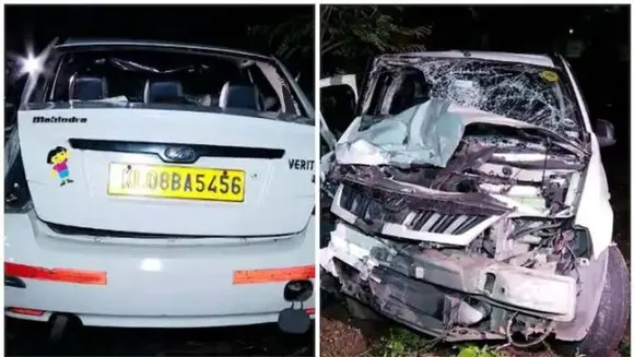 തൃശ്ശൂരിൽ മത്സര ഓട്ടം നടത്തിയ കാറിടിച്ച് പരിക്കേറ്റ 4 പേർ അപകടനില തരണം ചെയ്തു