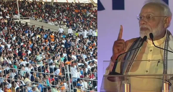 കടുത്ത മാന്ദ്യമെന്ന് നിര്‍മ്മലാ സീതാരാമന്‍ പറഞ്ഞതിനു പിന്നാലെ ഇന്ത്യൻ സമ്പദ്‍വ്യവസ്ഥയെ പുകഴ്ത്തി നരേന്ദ്രമോഡി. നാട്ടിലേയ്ക്ക് വിളിക്കുമ്പോള്‍ അവിടെ ഒരു മാറ്റം അനുഭവപ്പെടുന്നതായി വീട്ടുകാര്‍ പറയുന്നുണ്ടോ എന്ന് പ്രവാസികളോട് പ്രധാനമന്ത്രിയുടെ ചോദ്യം !