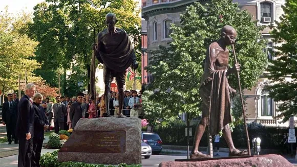 വാഷിംഗ്ടണിലെ മഹാത്മാഗാന്ധി പ്രതിമക്കു നേരെ നടന്ന ആക്രമണം മാപ്പു പറഞ്ഞു യുഎസ് അംബാസഡര്‍