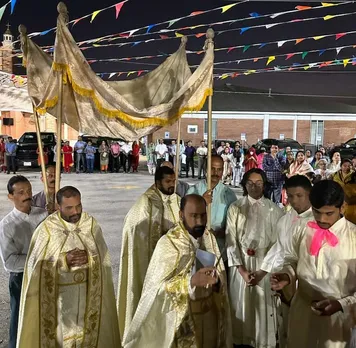 ഹൂസ്റ്റൺ സീറോ മലബാർ ഫൊറോനാ ദേവാലയത്തിൽ തിരുനാളിനു കോടിയേറി