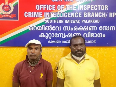 പാലക്കാട് ജംഗ്ഷൻ റെയിൽവേ സ്റ്റേഷനില്‍ നിന്നും 6 കിലോ കഞ്ചാവുമായി രണ്ട് ഒഡീഷ സ്വദേശികളെ പിടികൂടി