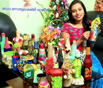 കാണികളുടെ ചുണ്ടിലും മനസ്സിലും പാൽ പുഞ്ചിരി വിടർത്തുന്ന മനോഹര ചിത്രങ്ങളൊരുക്കി യുവ വനിതാ ദന്തഡോക്ടർ