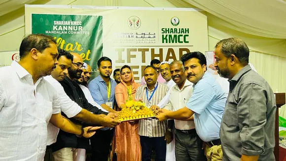ഇഫ്താർ ടെന്റ് സംഘാടക മികവിന് ഷാർജ കെഎംസിസിക്ക് എംജിസിഎഫ് ഷാർജയുടെ അഭിനന്ദനം