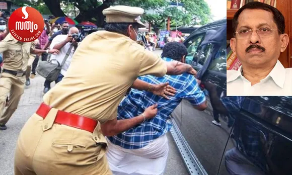 ഒരു പൗരനെ ഇന്ത്യക്കകത്തും പുറത്തും യാത്ര ചെയ്യാന്‍ അനുവദിക്കുന്നത് ഭരണഘടനയുടെ 19, 21 അനുഛേദങ്ങളാണ്, അത് മുഖ്യമന്ത്രി ആയാലും. കരിങ്കൊടി കാണിക്കുന്നത് ഒരു പ്രതിഷേധ മുറയായി കരുതാം. എന്നാല്‍ കാറിനു മുമ്പില്‍ ചാടുന്നതും ചില്ലില്‍ ഇടിക്കുന്നതും അങ്ങനെയല്ല. ഇതിനേക്കാള്‍ വലിയ സമരം ചെയ്ത് നേതാവായ ആളല്ലേ പിണറായി. പോലീസും പത്രാസുമൊന്നും രക്തത്തിളപ്പുള്ള സമരക്കാര്‍ക്കു പ്രശ്നമല്ലെന്നറിയാമല്ലോ. ഈ സമരം തീർക്കാൻ മുഖ്യമന്ത്രി മുൻകൈ എടുക്കണം - ' നിലപാട് ' വ്യക്തമാക്കി ആർ അജിത് കുമാർ
