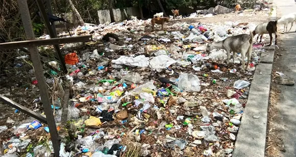 നഗരത്തിൽ നിറയെ മാലിന്യം: അധികൃതർ മൗനത്തിൽ