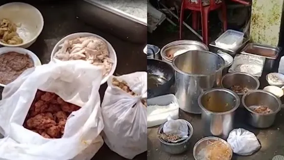 'കരിഓയിൽ പോലിരിക്കുന്ന പഴകിയ എണ്ണയും ബിരിയാണിയിൽ നിന്ന് മാറ്റി വച്ച ഇറച്ചിയും'; കൊല്ലത്ത് പഴകിയ ഭക്ഷണസാധനങ്ങൾ പിടികൂടി