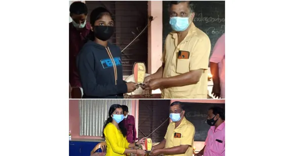 കേരള പത്ര പ്രവർത്തക അസോസിയേഷൻ സംസ്ഥാന സെക്രട്ടറി കണ്ണൻ പന്താവൂർ എസ്എസ്എല്‍സി-പ്ലസ് ടുവിന് ഉന്നത വിജയം നേടിയ വിദ്യാർത്ഥികൾക്ക് ഉപഹാരം നൽകി ആദരിച്ചു