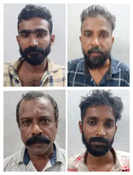 വായ്പ വാങ്ങിയ പണം തിരികെ നൽകിയില്ല; വീട്ടില്‍ അതിക്രമിച്ചു കയറി അയൽവാസിയെ ആക്രമിച്ച കേസിൽ നാലുപേര്‍ അറസ്റ്റില്‍