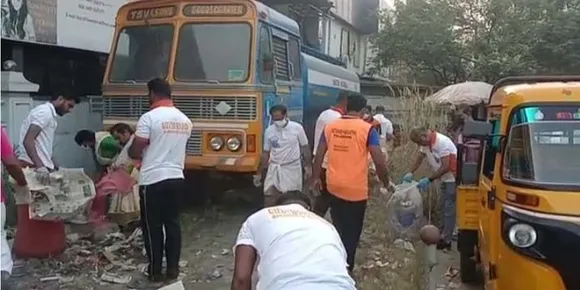 സേവാസംഗമം: സേവാഭാരതിയുടെ നേതൃത്വത്തില്‍ പാലക്കാട് ജില്ലയില്‍ ശുചീകരണ യജ്ഞം നടത്തി