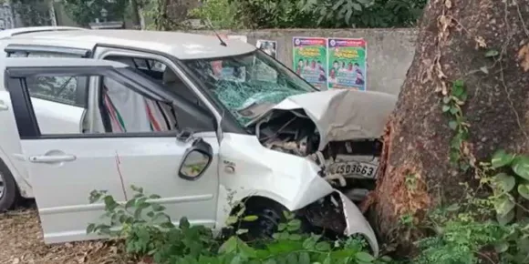 ചാലക്കുടി പരിയാരത്ത് വാഹനാപകടം; കാൽനട യാത്രക്കാരി ഉൾപ്പെടെ രണ്ട് പേർക്ക് ദാരൂണാന്ത്യം