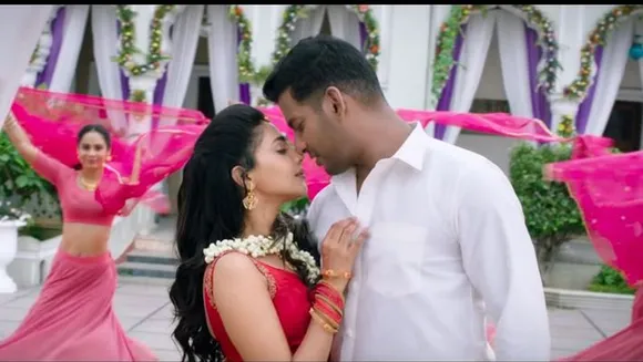 മലയാളി താരം ഐശ്വര്യ ലക്ഷ്മി നായികയായി എത്തുന്ന 'ആക്ഷന്റെ' ടീസര്‍ പുറത്തെത്തി