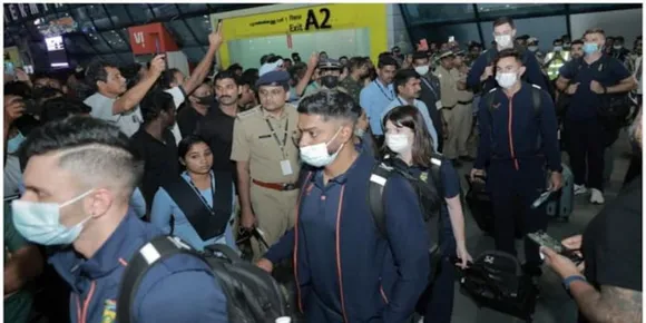 കാര്യവട്ടം ടി20: ദക്ഷിണാഫ്രിക്കന്‍ ടീം തിരുവനന്തപുരത്ത്