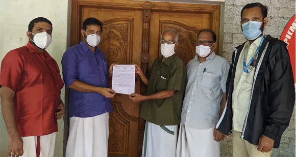 സേവ്യർ ചിറ്റിലപ്പിള്ളി എംഎൽഎയ്ക്ക് കേരള പത്രപ്രവർത്തക അസോസിയേഷൻ തലപ്പിള്ളി താലൂക്ക് കമ്മിറ്റി നിവേദനം നൽകി