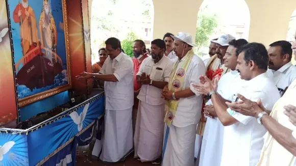 അഖില കേരള ക്നാനായ കത്തോലിക്കാ കോൺഗ്രസിന്റെ നേതൃത്വത്തിൽ 7 ദിവസമായി നടത്തിവരുന്ന ക്നാനായ പ്രേഷിത കുടിയേറ്റ അനുസ്മരണ സന്ദേശയാത്രക്ക് അനുമോദനം അർപ്പിച്ച് അഡ്വ. മോൻസ് ജോസഫ് എംഎൽഎ