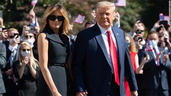 കോവിഡ് 19 ഡമോക്രാറ്റിക് പാര്‍ട്ടി രാഷ്ട്രീയവത്കരിക്കുന്നുവെന്ന് മെലാനിയ ട്രംപ്