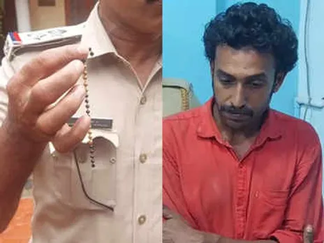 കട്ടിലിനടിയിൽ ഒളിച്ചിരുന്നു റിട്ടയേർഡ് അധ്യാപികയെ കെട്ടിയിട്ട് കൊല്ലുമെന്ന് കത്തി കാണിച്ച് ഭീഷണി; സ്വർണവും പണവും കവർന്ന പ്രതി പിടിയിൽ 