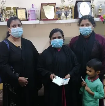 രോഗം മൂലം ദുരിതത്തിലായ വീട്ടുജോലിക്കാരി നാട്ടിലേയ്ക്ക് മടങ്ങി.