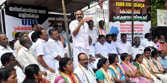 കത്ത് വിവാദം, തിരുവനന്തപുരം കോർപറേഷനിൽ അഞ്ചാം ദിവസവും പ്രതിപക്ഷ പ്രതിഷേധം