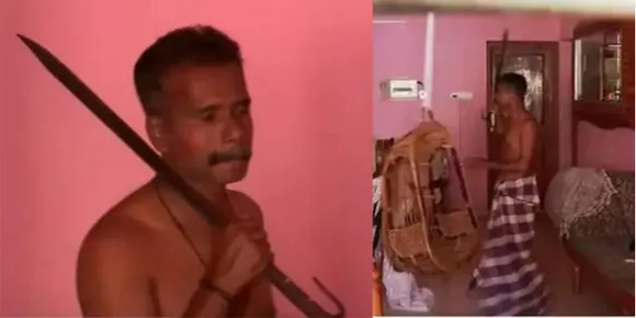 വടിവാള്‍ വീശും നായയെ അഴിച്ചുവിടലും! മണിക്കൂറുകള്‍ നീണ്ട പരാക്രമം; ഒടുവില്‍ പ്രതി പിടിയില്‍