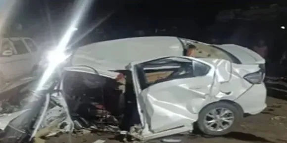 കൊല്ലത്ത് നിയന്ത്രണം വിട്ട കാര്‍ മരത്തിലിടിച്ച് രണ്ടു പേര്‍ മരിച്ചു; മൂന്നു പേര്‍ക്ക് ഗുരുതര പരിക്ക്