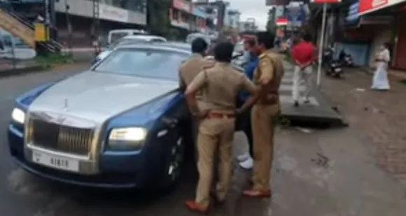 നികുതിയടക്കാതെ റോഡിലിറക്കിയ ആഡംമ്പര കാറിന് 35000 രൂപ പിഴ ചുമത്തി
