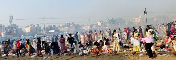 ഭക്ത മനസുകൾക്ക് പുണ്യം പകർന്ന് നജഫ്ഗഡ് ശ്രീചോറ്റാനിക്കര ഭഗവതി ക്ഷേത്രത്തിലെ വലിയ പൊങ്കാല