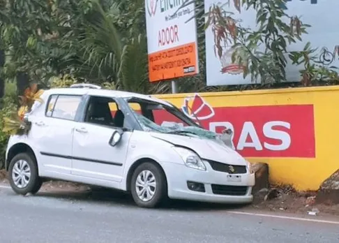 താമരശ്ശേരിയില്‍ നിയന്ത്രണം വിട്ട കാറിടിച്ച് കാല്‍നട യാത്രക്കാരന് ഗുരുതര പരിക്ക്