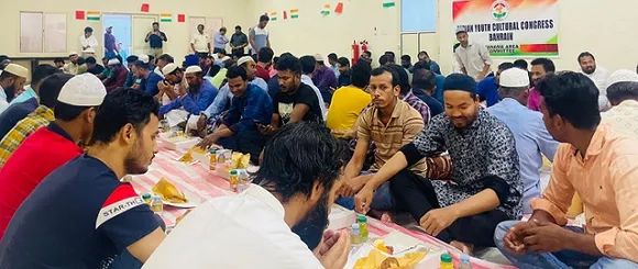 ഐവൈസിസി മനാമ ഏരിയ കമ്മറ്റി, മലബാർ ഗോൾഡ് ആൻഡ് ഡയമണ്ട്സുമായി സഹകരിച്ച് ഇഫ്‌താർ സംഘടിപ്പിച്ചു