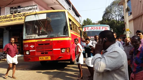 ഉഴവൂർ പാലാ റൂട്ടിൽ കെഎസ്ആര്‍ടിസി ബസുകളെ നിലം തൊടീക്കാതെ പ്രൈവറ്റ് ബസുകൾ !