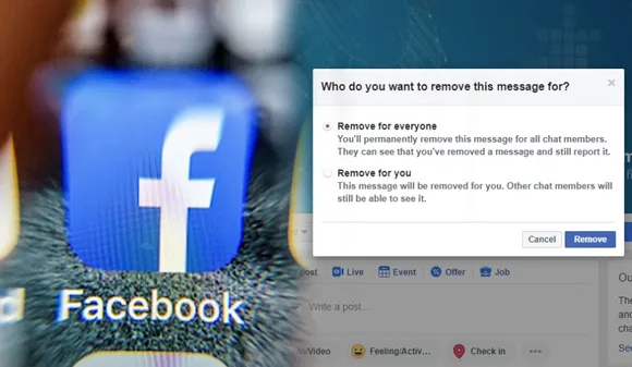 ഫെയ്‌സ്ബുക്ക് മെസഞ്ചറില്‍ അയച്ച സന്ദേശങ്ങള്‍ ഇനി പിന്‍വലിക്കാം