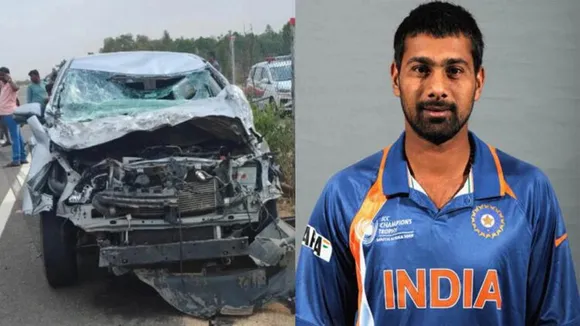 മുൻ ഇന്ത്യൻ ക്രിക്കറ്റ് താരം പ്രവീൺ കുമാറും മകനും സഞ്ചരിച്ച കാർ അപകടത്തിൽപ്പെട്ടു