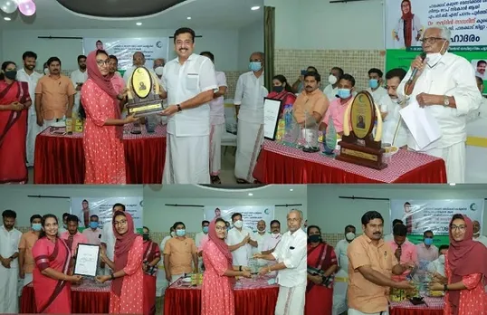 എംബിബിഎസിൽ ഉന്നത വിജയം നേടിയ നസ്രിൻ നാസറിനെ കുവൈറ്റ്‌ കെഎംസിസി പാലക്കാട്‌ ജില്ലാ കമ്മറ്റി ആദരരിച്ചു