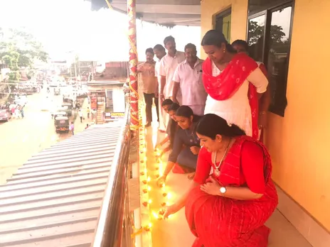 ലഹരി വിരുദ്ധ പ്രചാരണം :  ഉഴവൂരിൽ അക്ഷര ദീപം തെളിഞ്ഞു