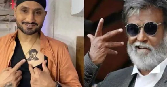 രജനികാന്തിന് 71-ാം പിറന്നാള്‍; ആശംസ നേർന്ന് സ്റ്റൈല്‍ മന്നനെ നെഞ്ചില്‍ പതിച്ച് ഹര്‍ഭജന്‍ സിംഗ്