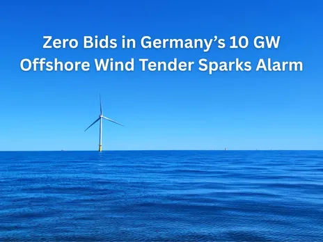 Zero Bids in Germany’s 10 GW Offshore Wind Tender Sparks Alarm