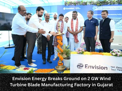 Envision Energy Breaks Ground on 2 GW Wind Turbine Blade Manufacturing Factory in Gujarat