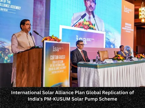 International Solar Alliance Plan Global Replication of India's PM-KUSUM Solar Pump Scheme