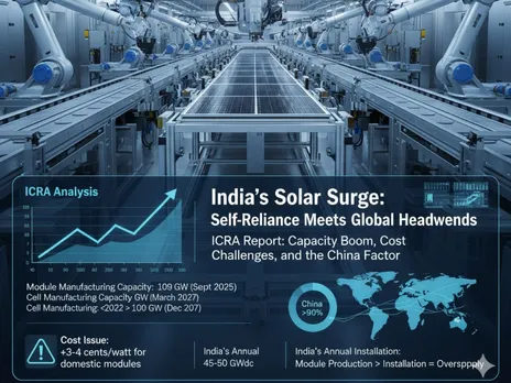 ALMM Drives Solar Cell Production Surge, Challenges Ahead for Module Market in India ICRA