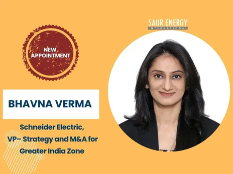 Bhavna Verma, Schneider Electric,  VP– Strategy and M&A for Greater India Zone