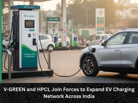V-GREEN and HPCL Join Forces to Expand EV Charging Network Across India