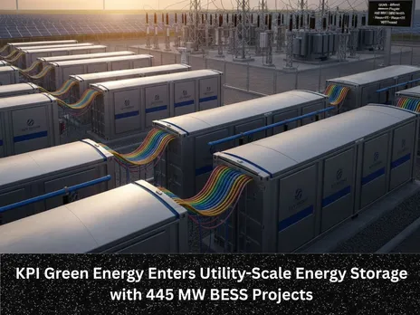 KPI Green Energy Enters Utility-Scale Energy Storage with 445 MW BESS Projects