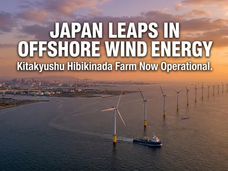 Japan’s Largest Offshore Wind Farm Begins Operations at 220 MW Kitakyushu Project