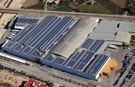 Warehouse rooftops