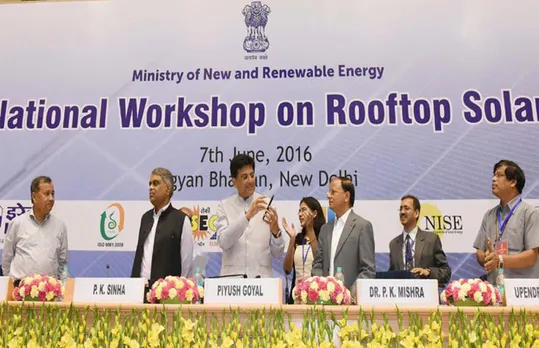 Piyush Goyal solar