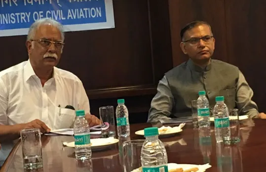 Union Minister of Civil Aviation Ashok Gajapathi Raju