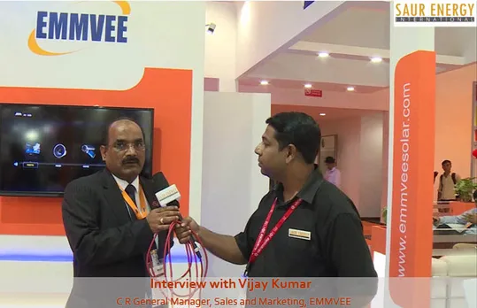 Interview with Vijay Kumar C R General Manager, Sales and Marketing, EMMVEE