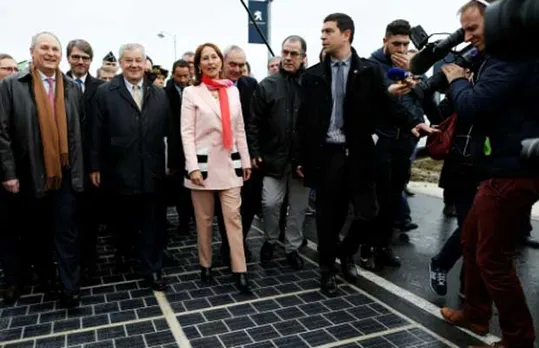 France inaugurates world's first solar highway