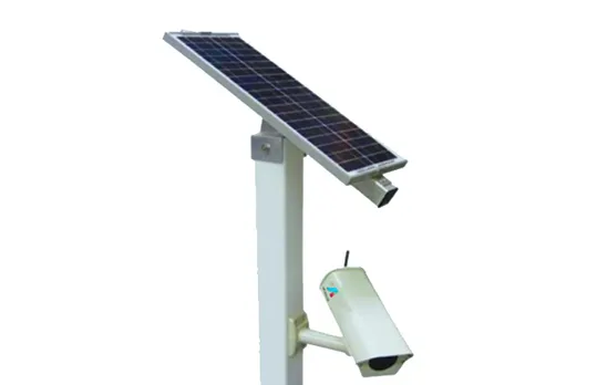 solar power CCTV camera